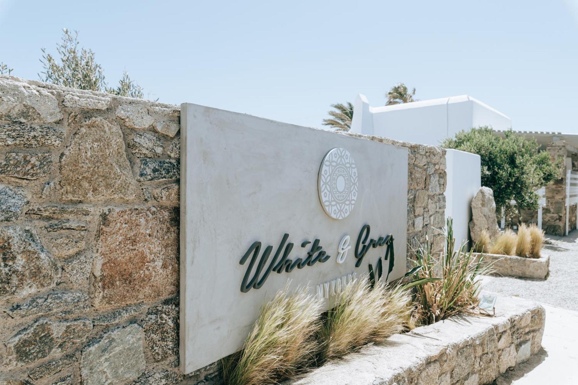 White And Grey 2 Apartment Mykonos Town Exterior photo